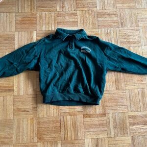 Roots Green Women's Sweater